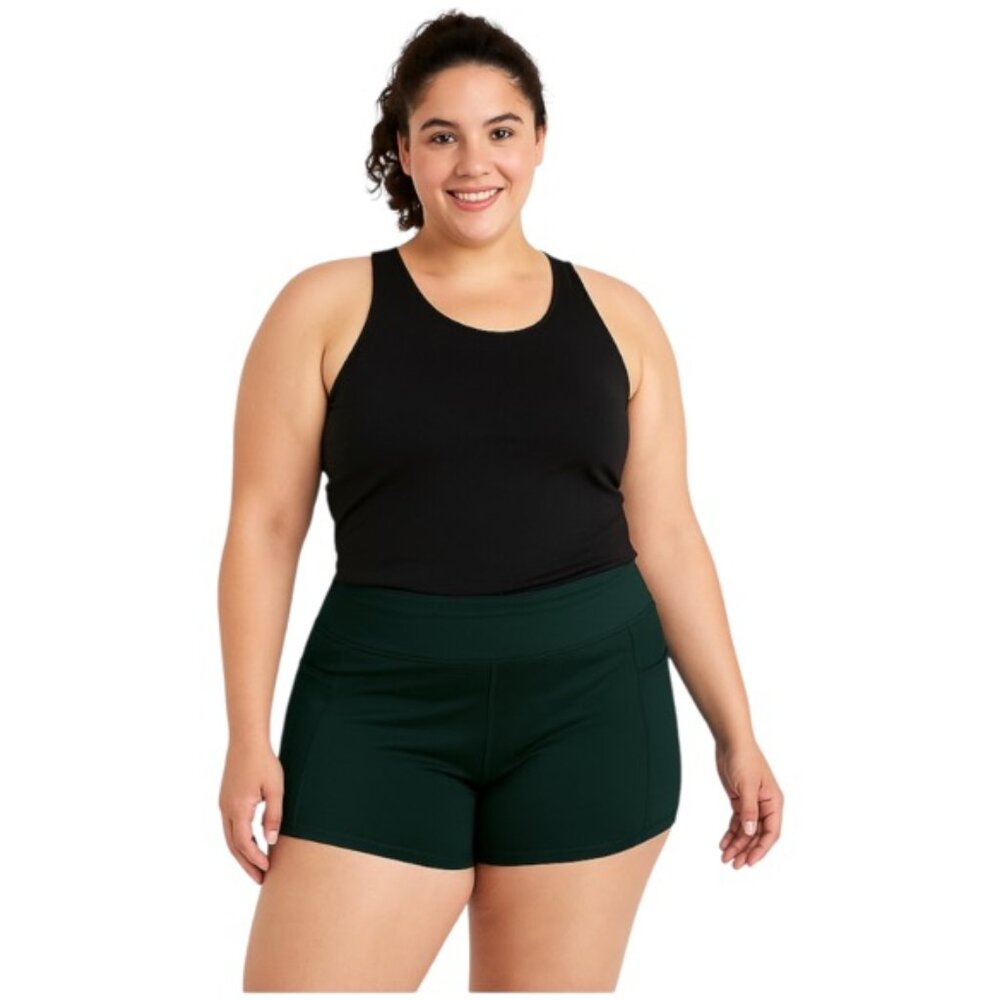 Sportswear 2XL Forest Green Athletic Shorts